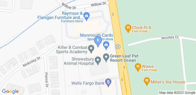 Map to Killer B Combat Sports Academy
